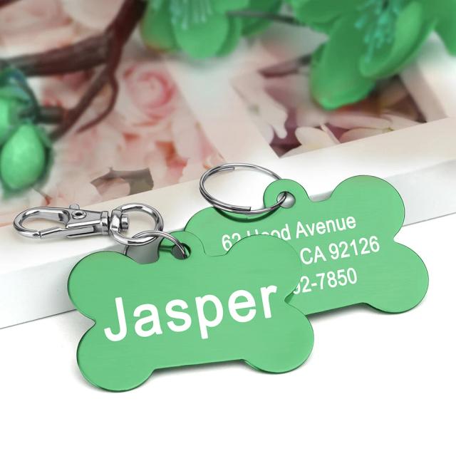Etiquetas Personalizadas de Identificação para Animais de Estimação: Proteja seu Gato Pequeno ou Cão Grande com Nossas Etiquetas Antiperda