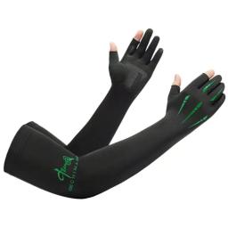 LOOGDEESSports mangas de braço para homens e mulheres, braço para ciclismo, corrida, pesca, proteção UV solar, mangas frias, luvas longas - Image 5