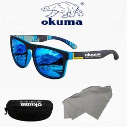 Óculos de sol polarizados Okuma UV400 para homens e mulheres ao ar livre caça, pesca, bicicletas de condução, caixa opcional de óculos de sol - Image 2
