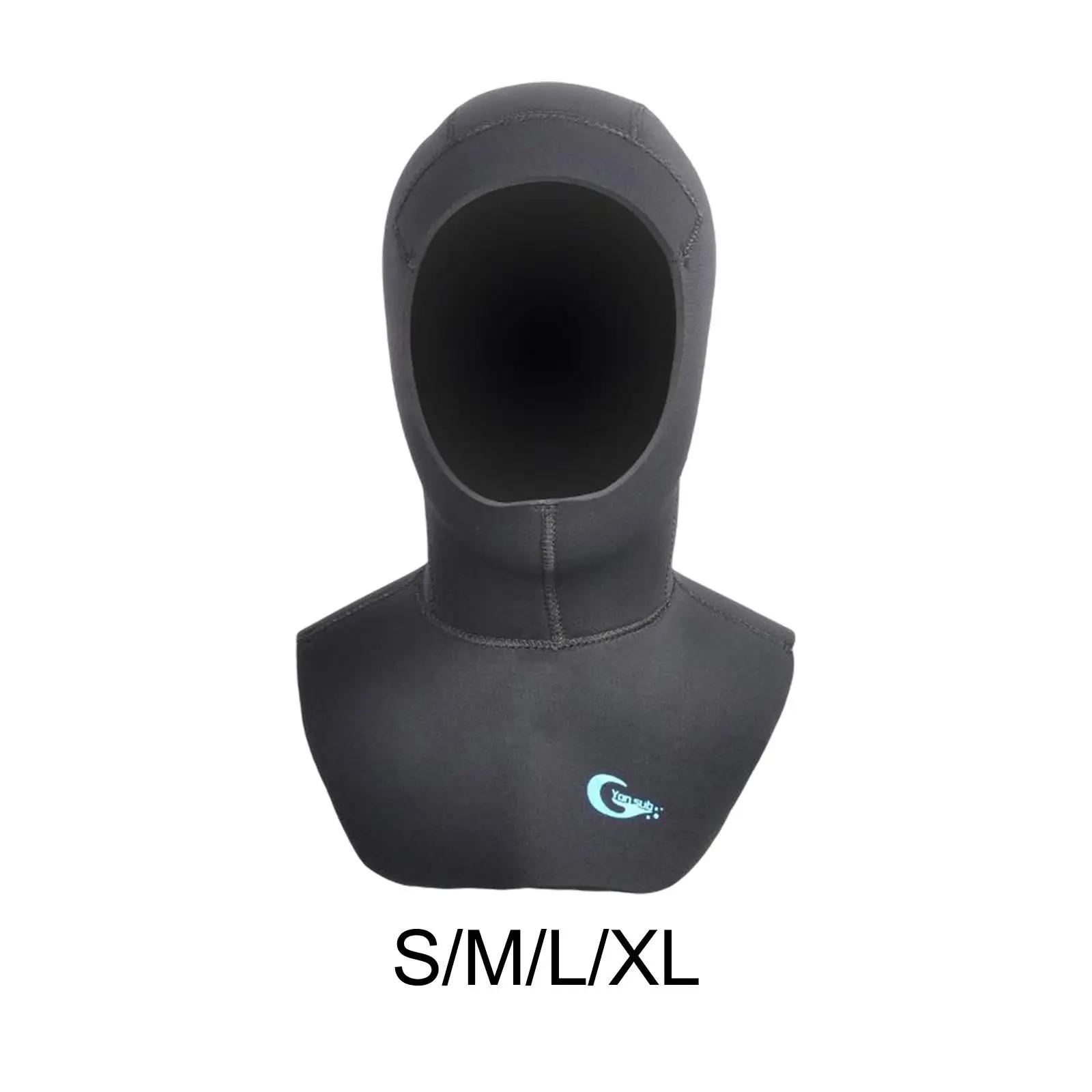 Capa de mergulho em neoprene para homens e mulheres, Capô de mergulho, Capuz térmico para esportes aquáticos, 5mm - Image 1