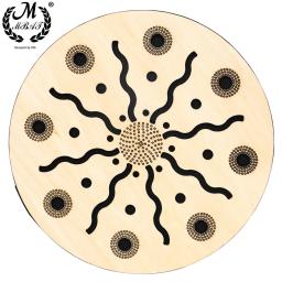 Orff percussão instrumento de educação mão tambor, Stream Drum, som terapia, relaxante, água som, 8" - Image 1
