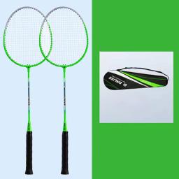 Raquetes De Badminton Profissional Set 2Pcs Raquete De Badminton 2 Jogador Leve Durável Badminton Racquet Set com Saco De Armazenamento - Image 4
