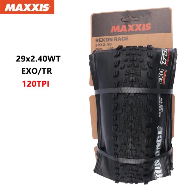 Maxxis Rekon Race Pneu de Bicicleta de Montanha Original 29x2.25/2.35/2.4 Dobrável Anti Punctura Tubeless XC