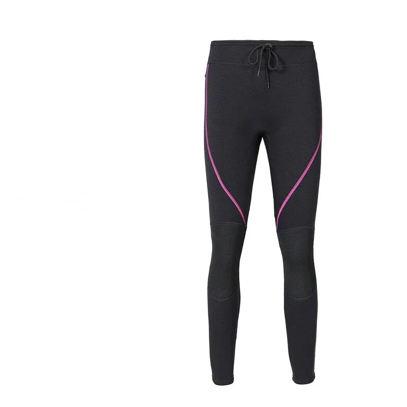 Fato de mergulho quente para homens e mulheres, tops ou calças, manga comprida, frio e solar, roupas de surf, 1,5mm - Image 1
