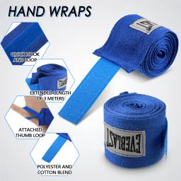 Bandagens De Envoltório De Mão De Boxe, Luvas De Envolvimento Interno, Ginásio Fitness, Soco Esportivo, Kickboxing Strap, Vermelho, 3 m, 1Pc - Image 3