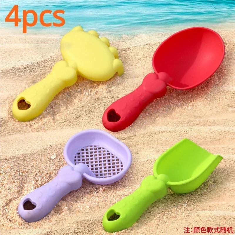 Conjunto de brinquedos de praia para crianças, bebê jogando em água e pá de areia, balde de praia, ferramenta de escavação de areia, balde de plástico, conjuntos de brinquedos de rega - Image 1