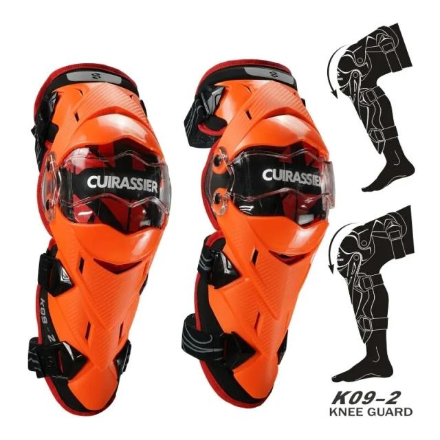 Joelheiras Cuirassier para Motociclistas: Ventilação, Proteção e Liberdade de Movimento nas Articulações