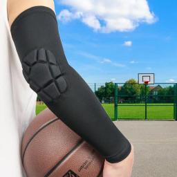 Cotovelo e braço almofadas de apoio para voleibol, goleiro bandagens, mangas de proteção, handebol braço almofadas - Image 5