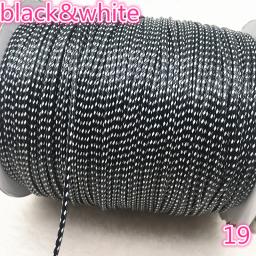 Cordão de Algodão Encerado para Fazer Jóias, Fio Encerado, String Strap, Colar Corda, Talão, Pulseira DIY, 10 m, 1mm, 1.5mm - Image 2