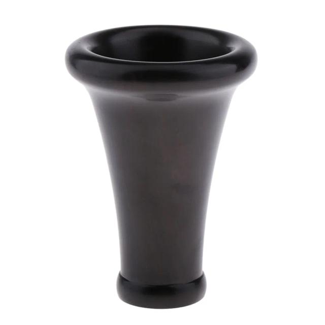 Clarinet Bell Mouth em Madeira Requintada - Peças para Instrumentos de Sopro DIY