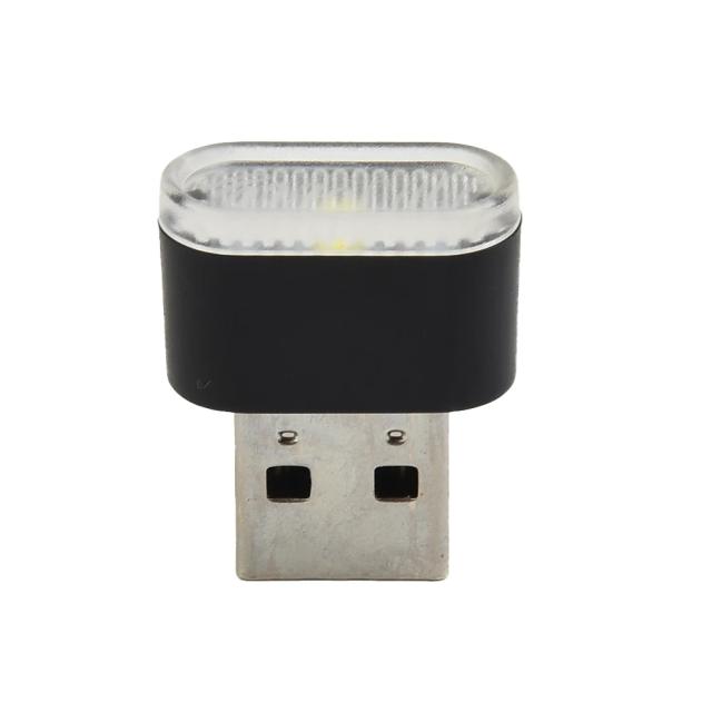 Mini Luz LED USB para Carro - Atmosfera Neon com Lâmpadas Decorativas e Acessórios de Iluminação Interna Brilhante