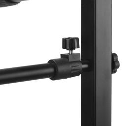 Suporte Ajustável para Piano Suporte Universal de Metal de 2 Camadas para Piano Suporte de Teclado Resistente para Instrumento Musical Suporte de Suporte de Acessórios - Image 3