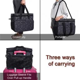 Mala de viagem portátil para animais com bolsos multifuncionais, Kits essenciais para cães e gatos, acessórios para campismo ao ar livre - Image 5