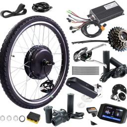 Ciclo elétrico OEM Ciclismo 3000w Hub Motor E Bike Kit de conversão MTX Ebike Kit de bicicleta elétrica - Image 1