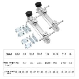 1 par de base de patins com cabeça de freio, acessórios, peças de sapato de patinação, modificação de sapatos, base de patins de fileira dupla - Image 6