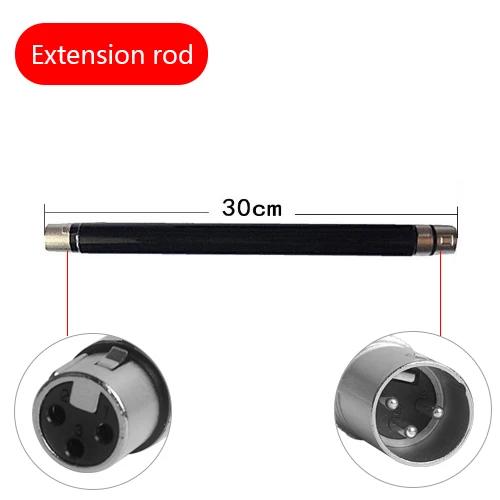 Suporte para Acessório de Atuador Linear Telescópico com Peças Alternativas e Adaptador de Ventosa 3XLR M6 M8