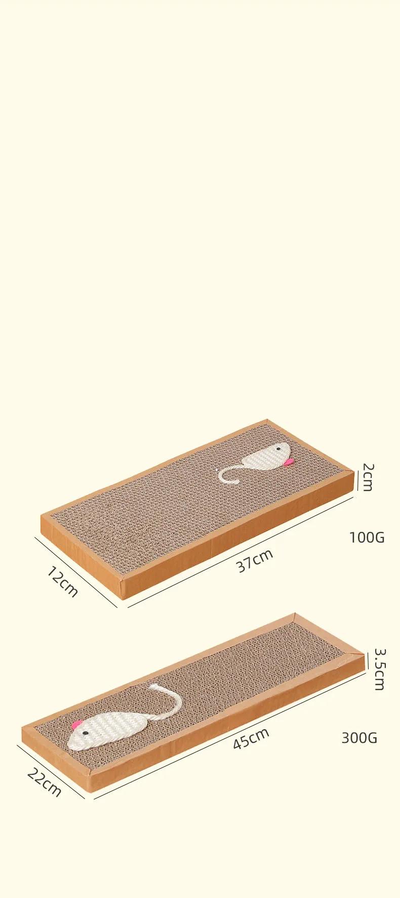 Arranhando a placa para gato, Coçar esteira, brinquedos de garra de moagem Protetor de móveis Acessórios raspador gato - Image 1