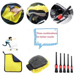 Toalha de Microfibra Extra Macia Car Wash, Limpeza de Secagem, Car Care, Detalhando Ferramentas, 3 Pcs, 10 Pcs, 30Pcs - Image 2