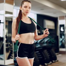 Fluxo Exercício Corda para Fitness, Trança Dupla, Comprimento Ajustável, Cordas de Salto, Home Gym Workout, Homens e Mulheres - Image 4