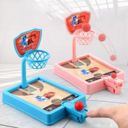 Indoor basquete tiro esportes jogos crianças jogar conjuntos 3/8 bolas interativas crianças jogo de tabuleiro desktop bola crianças brinquedo - Image 1