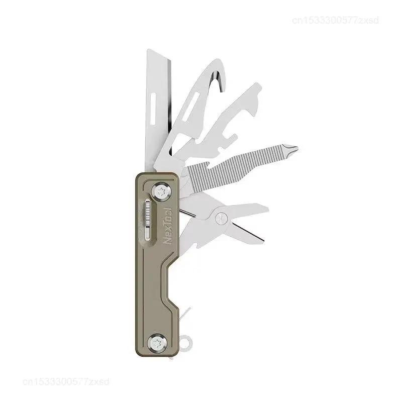 Nextool-Mini Multifuncional Faca de Sobrevivência, Ferramentas de Camping, Ferramentas de Caminhadas, Abridor de Latas, Suporte do Telefone - Image 1