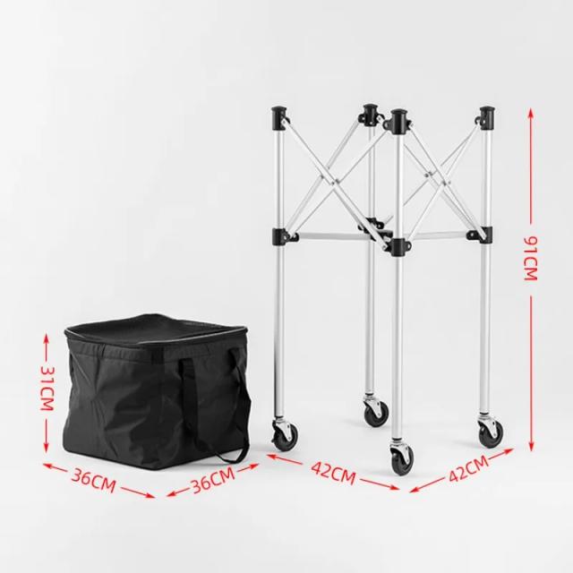 Cesta de Tênis com Rodas e Carrinho de Ensino Esportivo: Pro Tennis Ball, Prática Premium de Pickleball e Funil de Beisebol com Capacidade para 160 Bolas