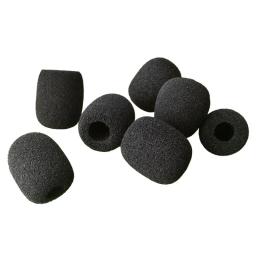 10 pçs microfone pára-brisas esponja capa fone de ouvido mic espuma capa protetora para gooseneck reunião mic - Image 3