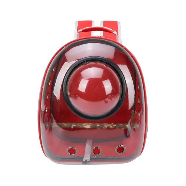 Mochila Respirável para Transportar Pássaros e Pets com Alça de Ombro Ajustável, Ideal para Aventuras ao Ar Livre