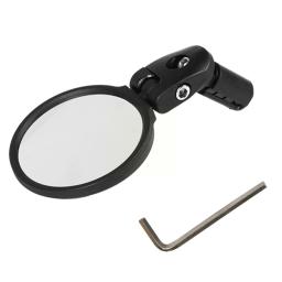 Mountain road bike espelho dobrável da bicicleta retrovisor pc ajustável 360 ° guiador de vidro acessórios mtb espelho olhando c5f0 - Image 5
