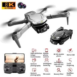 Para xiaomi drone 8k 5g gps profissional hd fotografia aérea aeronaves de controle remoto hd câmera dupla quadcopter crianças presentes - Image 1