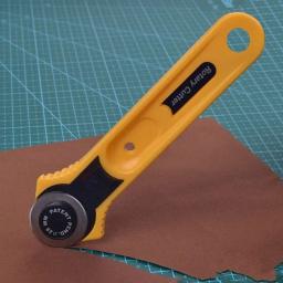 Patchwork Roller Wheel Faca redonda Faca de corte de pano Artesanato de couro Lâmina de corte rotativa circular Ferramentas de costura DIY 28mm 45mm - Image 6