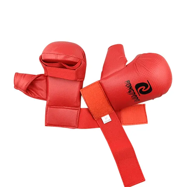 Protetor de Mão em Couro para Karatê de Alta Qualidade - Luvas de Boxe para Mulheres, Homens e Crianças
