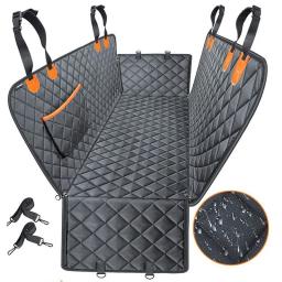 Dog Car Seat Cover Waterproof Pet Dog Carriers Travel Mat Hammock Para Small Medium Large Dogs Car Rear Back Seat Almofada de Segurança - Image 1