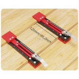 Alumínio Precision Gecko Gauge, ajustável Stepped Board, instalação Jig, painel de parede, métrica Polegada Escala Dupla, 1 Conjunto - Image 5