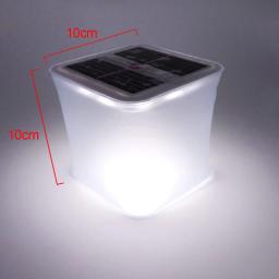 Lanterna portátil solar LED inflável, luz de acampamento, viagens, caminhadas, dobrável, iluminação de emergência, lâmpada flutuante, carro, 1pc - Image 4