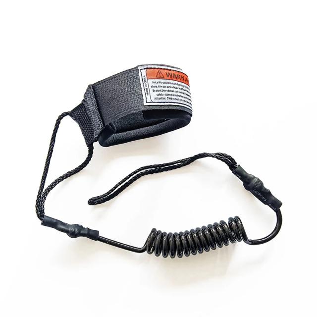 Leash de Tornozelo para Prancha de Surf Coiled - Ideal para Stand Up Paddle, Raft e Kayak - 1 Peça
