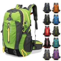 Mochila tática impermeável para homens e mulheres, sacos de acampamento, caminhadas, mochila para laptop, trekking, escalada, 40l - Image 1