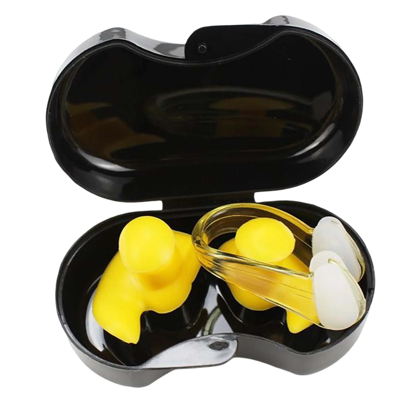 Tampões de natação de silicone, plugue de nariz, impermeável, protetor de nariz para iniciantes, esportes aquáticos, surf e mergulho - Image 1