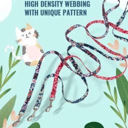 Truelove Floral Pet Leash, na moda duráveis e elegantes desenhos para pequenas e médias, escolha superior, TLL3113, qualidade Premium, Dropshipping - Image 2