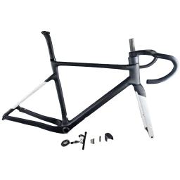 2025 quadro de bicicleta carbono ultraleve completo interno viciado cascalho roteamento carbono disco estrada conjunto quadros carbono quadro da bicicleta - Image 1
