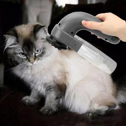 Portable Pet Grooming Aspirador de pó, cão removedor de sucção, Shaver, escova de depilação para cães e gatos de cabelos longos e curtos - Image 3