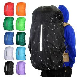 Mochila reflexiva à prova d'água 30-40l, capa de chuva para esportes ao ar livre, noite, ciclismo, luz de segurança, capa de chuva, acampamento, caminhadas - Image 1