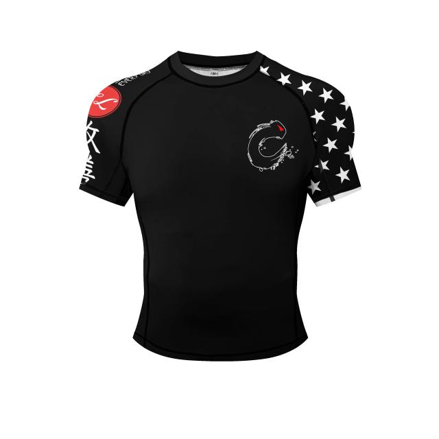 Camiseta Masculina de Borracha para MMA e Fitness - Ideal para Jiu Jitsu, Boxe e Treinos ao Ar Livre