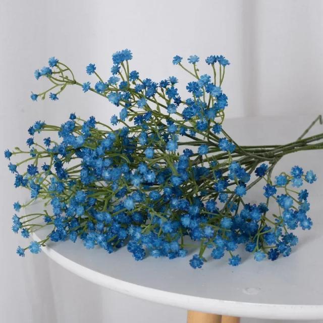 Bouquet Starry Sky para Decoração Residencial, Arranjo Floral, Decoração de Mesa, Casamento e Presentes para Festas - Conjunto com 2 Peças