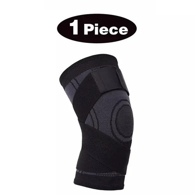 Joelheiras Compression para Artrite: Suporte Ideal para Voleibol e Ginásio - Protetor Esportivo 1Pc