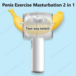 Masturbador de bunda masculina, plugue elétrico, brinquedos íntimos, marido vagina para masturbação, corpo de silicone - Image 4