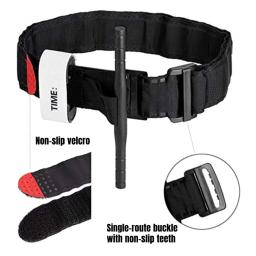 Torniquete exterior da emergência, primeiros socorros portáteis, liberação lenta rápida, equipamento tático médico do CAT, 95cm - Image 3