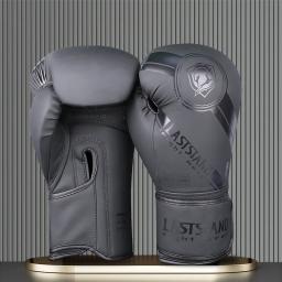 Luvas de Boxe Espessadas para Adultos e Crianças, Treinamento Profissional, Punching Sandbag, Sanda Fighting, Luvas Respiráveis - Image 1