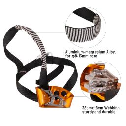Equipamento de proteção para montanhismo profissional, equipamento de elevação de montanhismo para escalada direita ou esquerda por pé, acessórios de proteção ao ar livre - Image 5