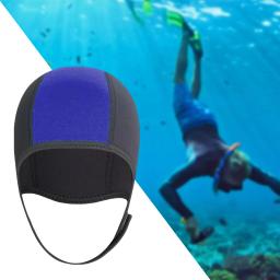 3mm neoprene chapéu de mergulho cabeça capa proteção orelha inverno quente capuz mergulho wetsuit para canoagem surf kayak unisex - Image 2